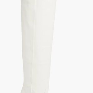 Stuart Weitzman Naomi White Over the Knee Boots Size 7 shipping free